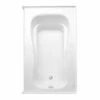 Novelli Stocking 60 X 37 Acrylic Alcove Left-Hand Drain Bathtub In White