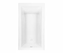 Soco 6036 Acrylic Drop-in Universal Drain Bathtub In White
