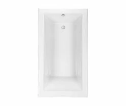 Soco 7242 Acrylic Drop-in Universal Drain Bathtub In White