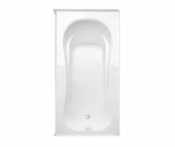 Vecelli 1X 72 X 36 Acrylic Alcove Left-Hand Drain Bathtub In White