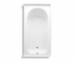 Vincenzo Q Stocking 66 X 35 Acrylic Alcove Left-Hand Drain Bathtub In White
