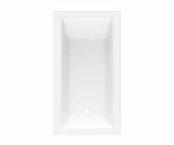 W6032DMIN 60 X 32 AcrylX Drop-in Universal Drain Bathtub In White