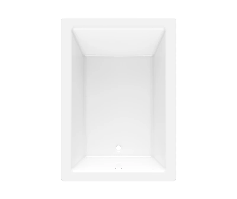W6042DMIN 60 X 42 AcrylX Drop-in Universal Drain Bathtub In White