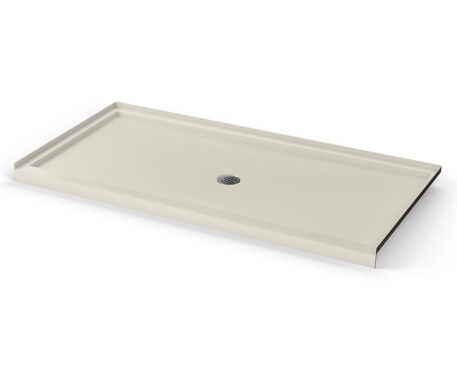 Icon SB7236 AcrylX Alcove Center Drain Shower Base In White - Image 6