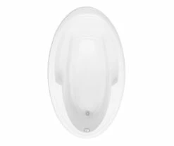 Ariel III Elements 72 X 42 Acrylic Drop-in Universal Drain Bathtub In White